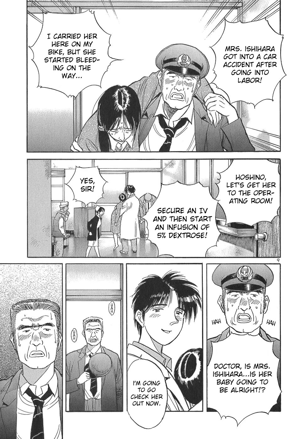 Dr. Koto Shinryoujo Chapter 110 page 9 - Chapter 110: Dr. Koto Rescues
