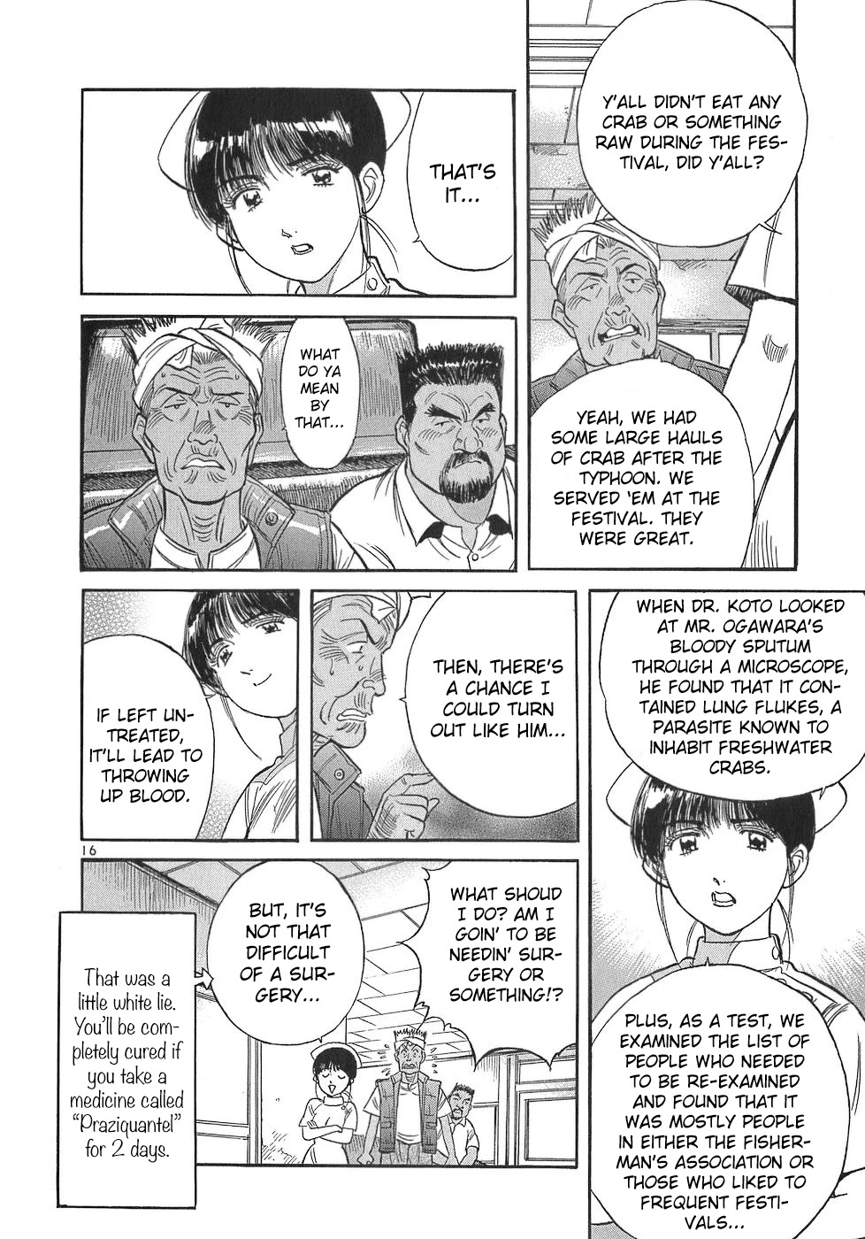 Dr. Koto Shinryoujo Chapter 111 page 16 - Chapter 111: Dr. Koto is Tested