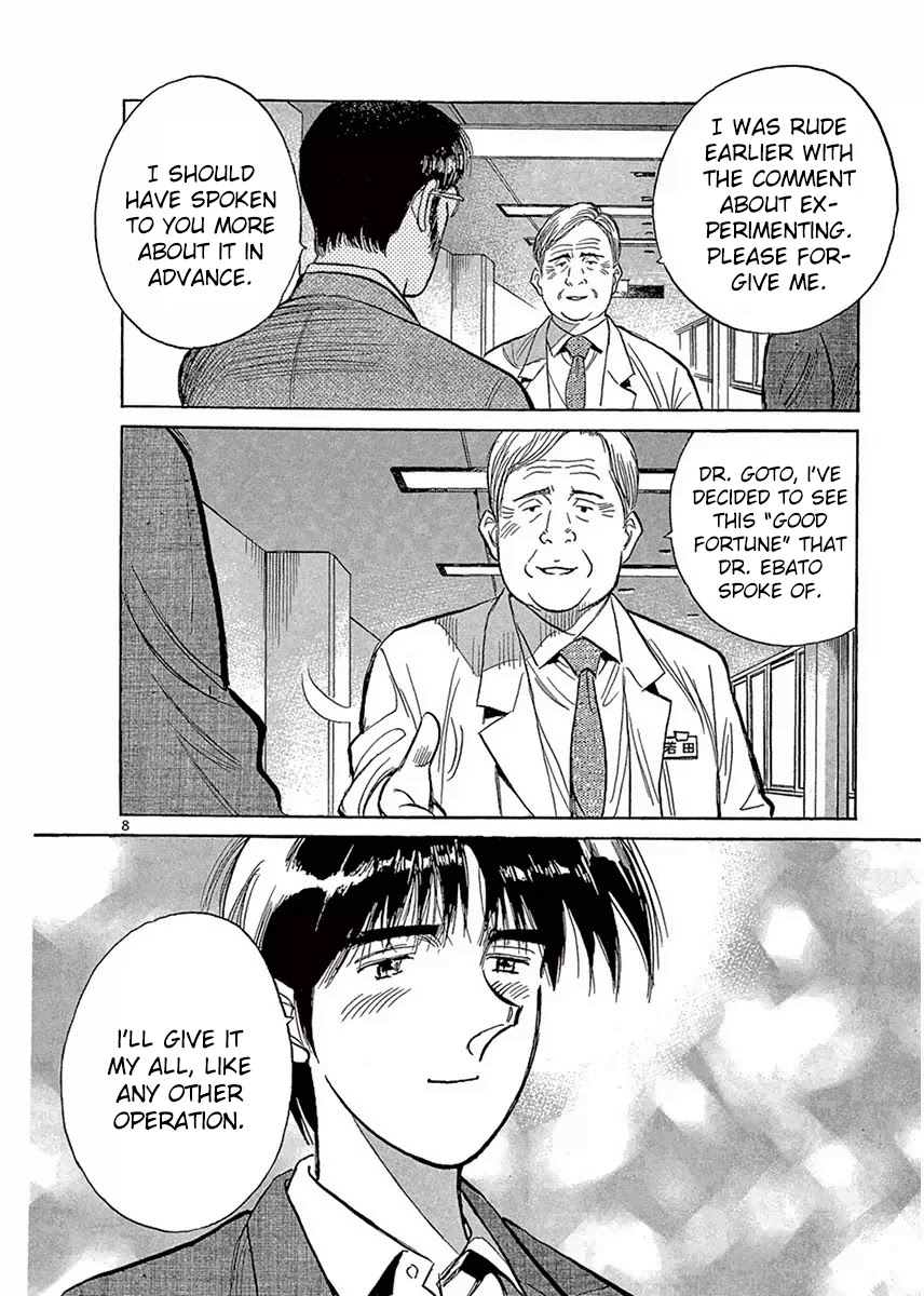 Dr. Koto Shinryoujo Chapter 115 page 8 - Chapter 115: Dr. Koto Picks Up Scalpel