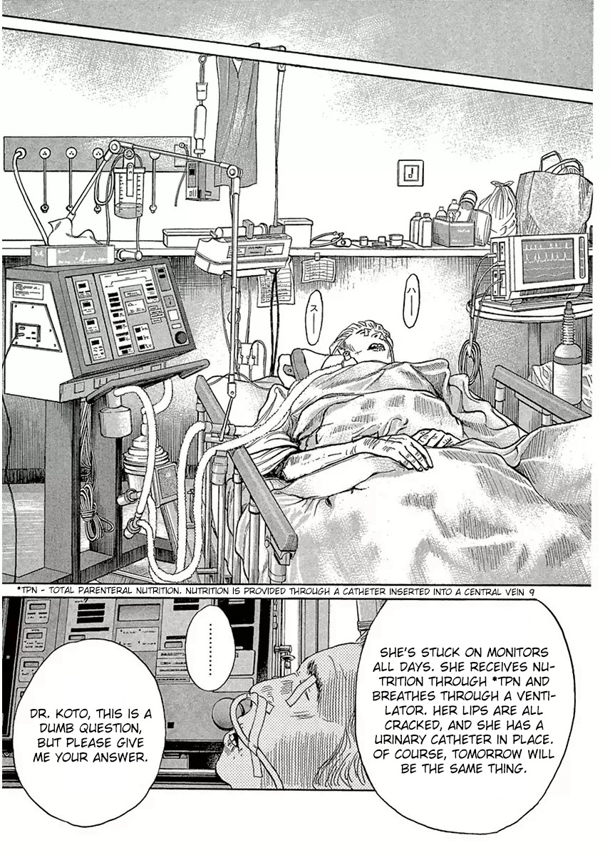 Dr. Koto Shinryoujo Chapter 115 page 9 - Chapter 115: Dr. Koto Picks Up Scalpel
