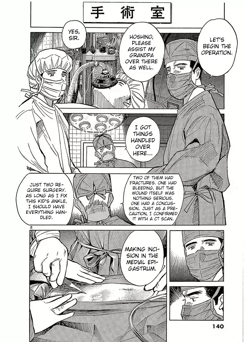 Dr. Koto Shinryoujo Chapter 119 page 8 - Chapter 119: Dr. Koto Motivates