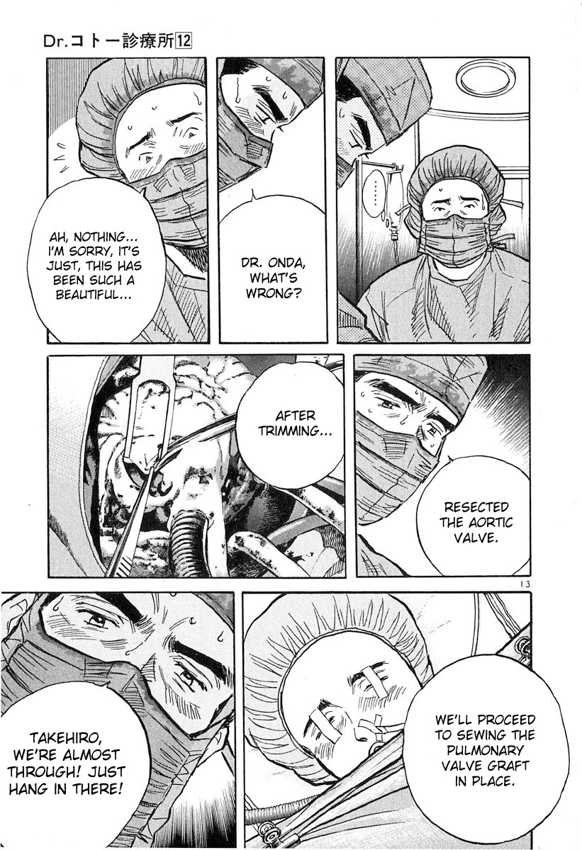 Dr. Koto Shinryoujo Chapter 127 page 13 - Chapter 127: Dr. Koto Overcomes