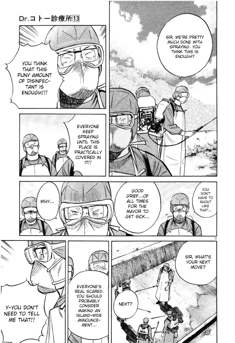 Dr. Koto Shinryoujo Chapter 145 page 7 - Chapter 145: Dr. Koto Struggles