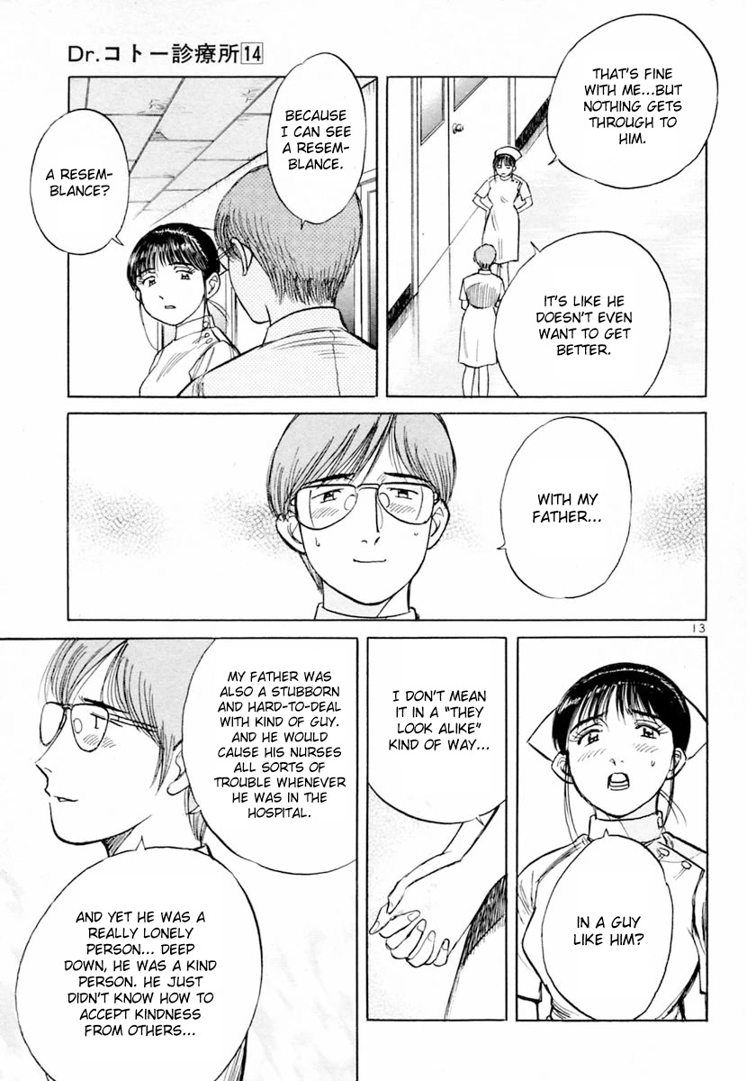 Dr. Koto Shinryoujo Chapter 153 page 13 - Chapter 153: Dr. Koto is Woken Up