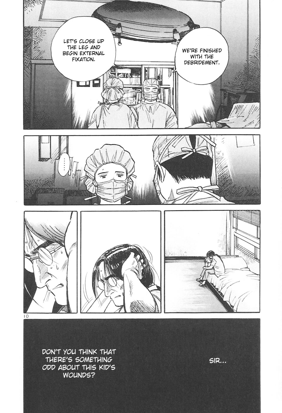 Dr. Koto Shinryoujo Chapter 159 page 10 - Chapter 159: Dr. Koto Presses