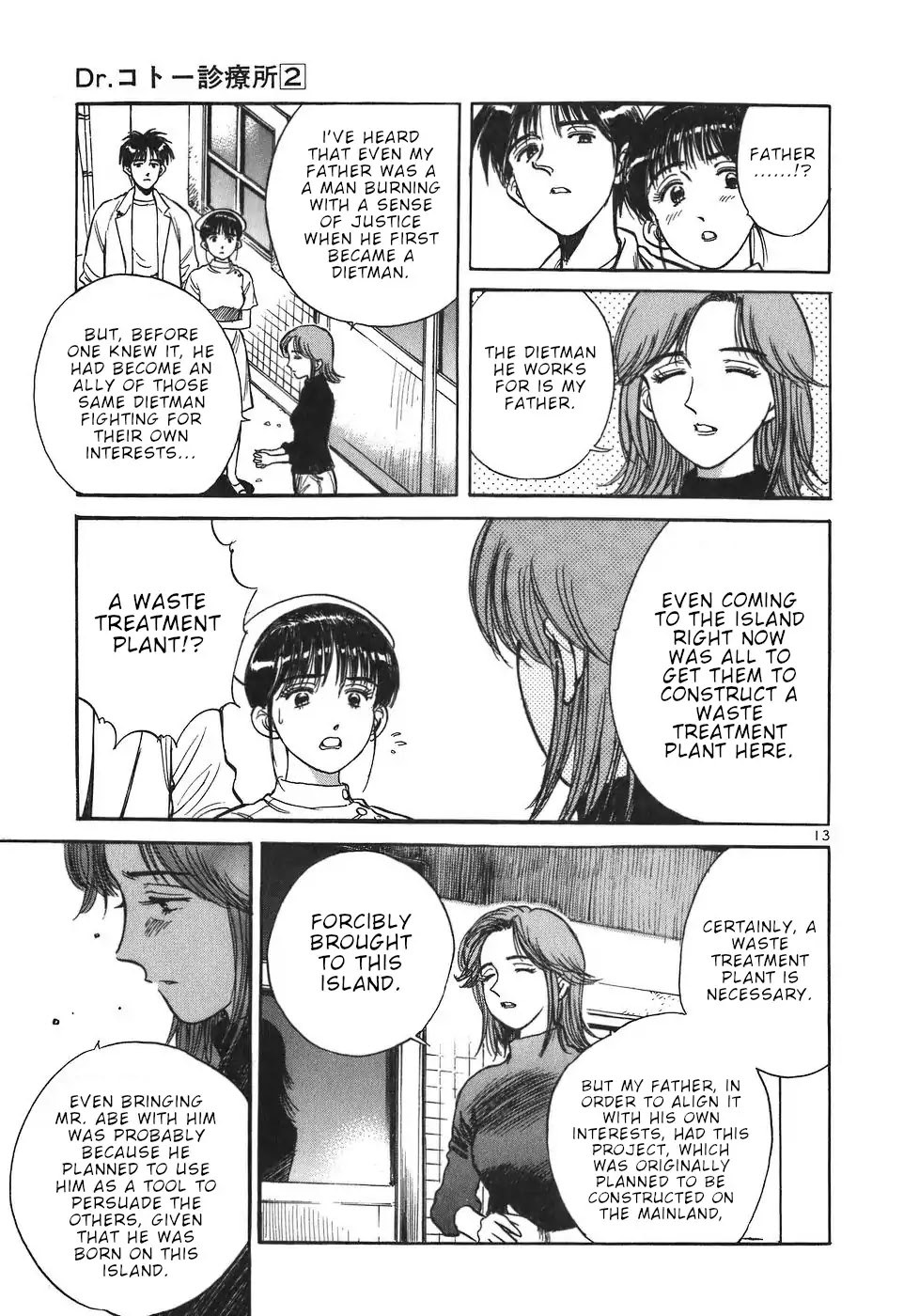 Dr. Koto Shinryoujo Chapter 18 page 13 - Chapter 18: Dr. Koto is Back on His Feet