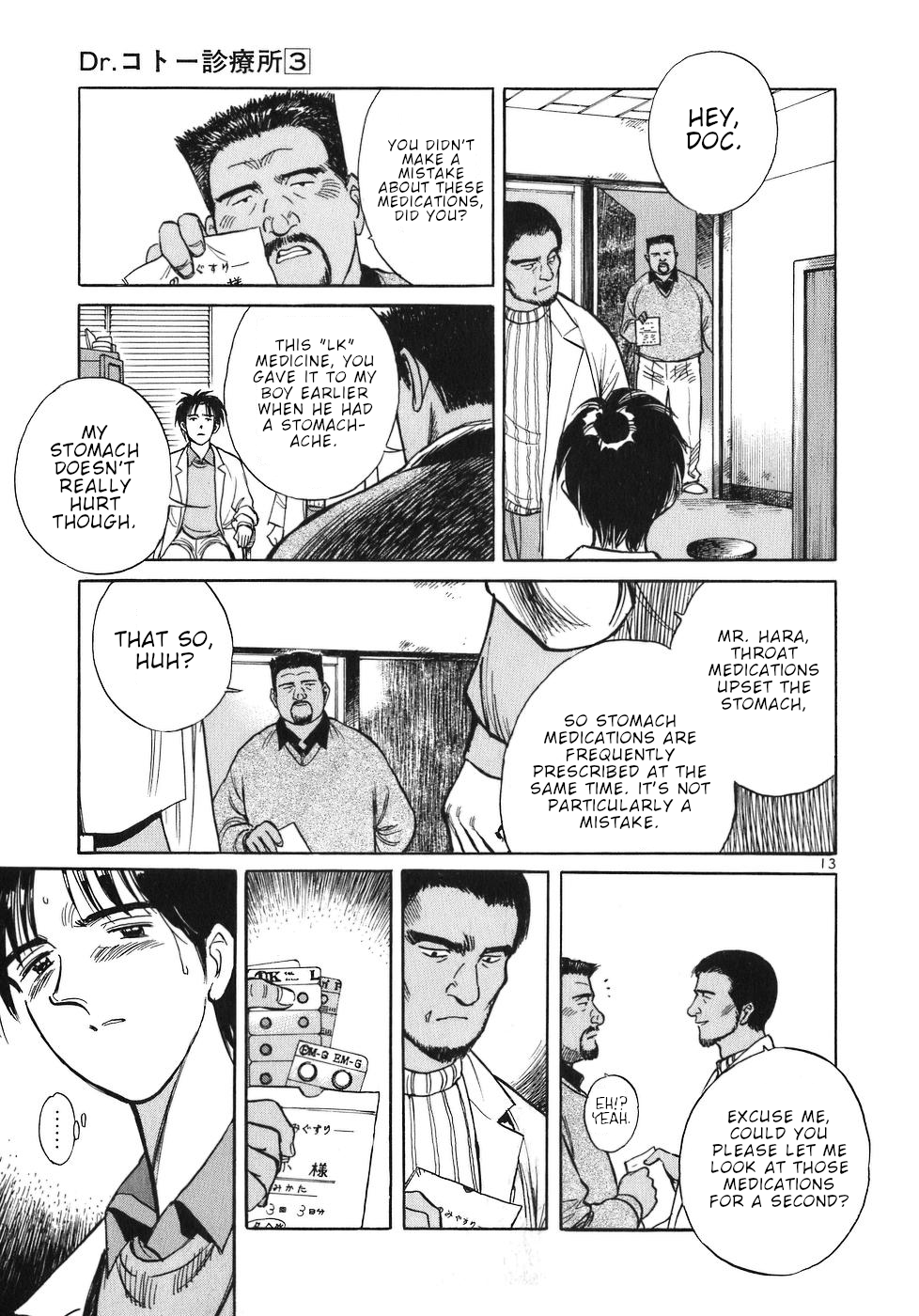 Dr. Koto Shinryoujo Chapter 23 page 13 - Chapter 23: Dr. Koto is Beaten