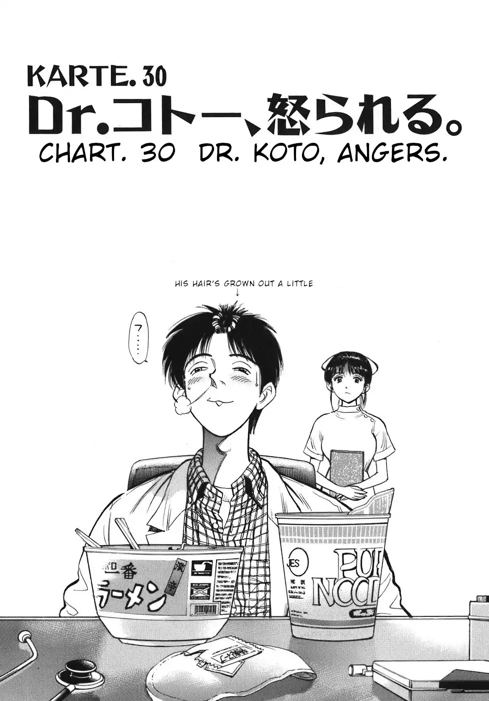 Dr. Koto Shinryoujo Chapter 30 page 1 - Chapter 30: Dr. Koto Angers