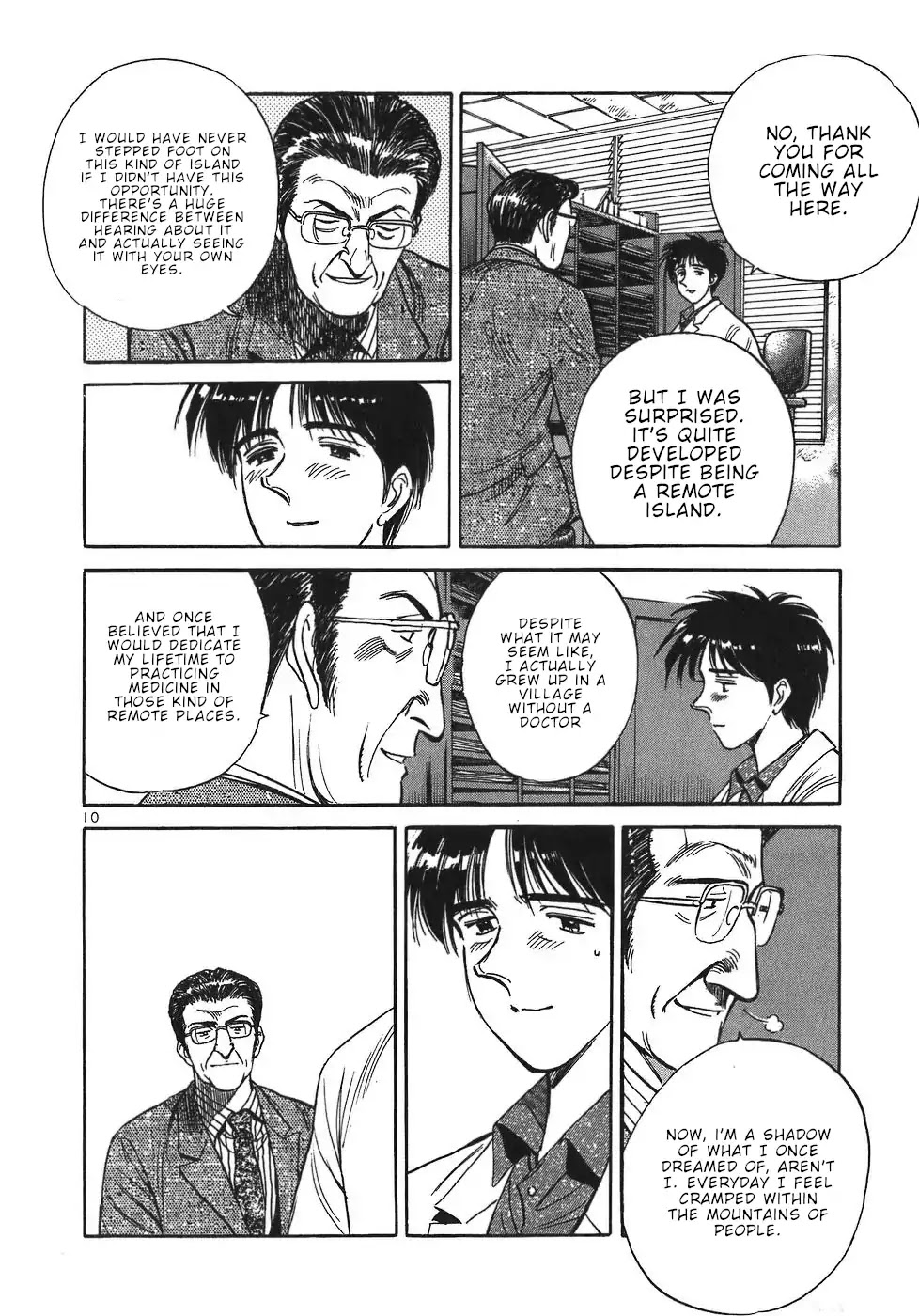Dr. Koto Shinryoujo Chapter 35 page 10 - Chapter 35: Dr. Koto is Begged