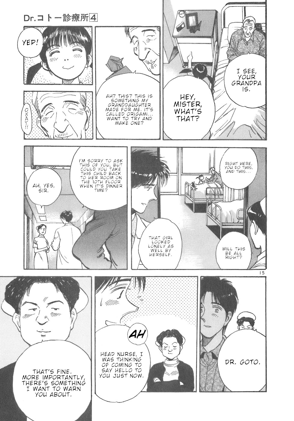 Dr. Koto Shinryoujo Chapter 37 page 15 - Chapter 37: Dr. Koto is Warned