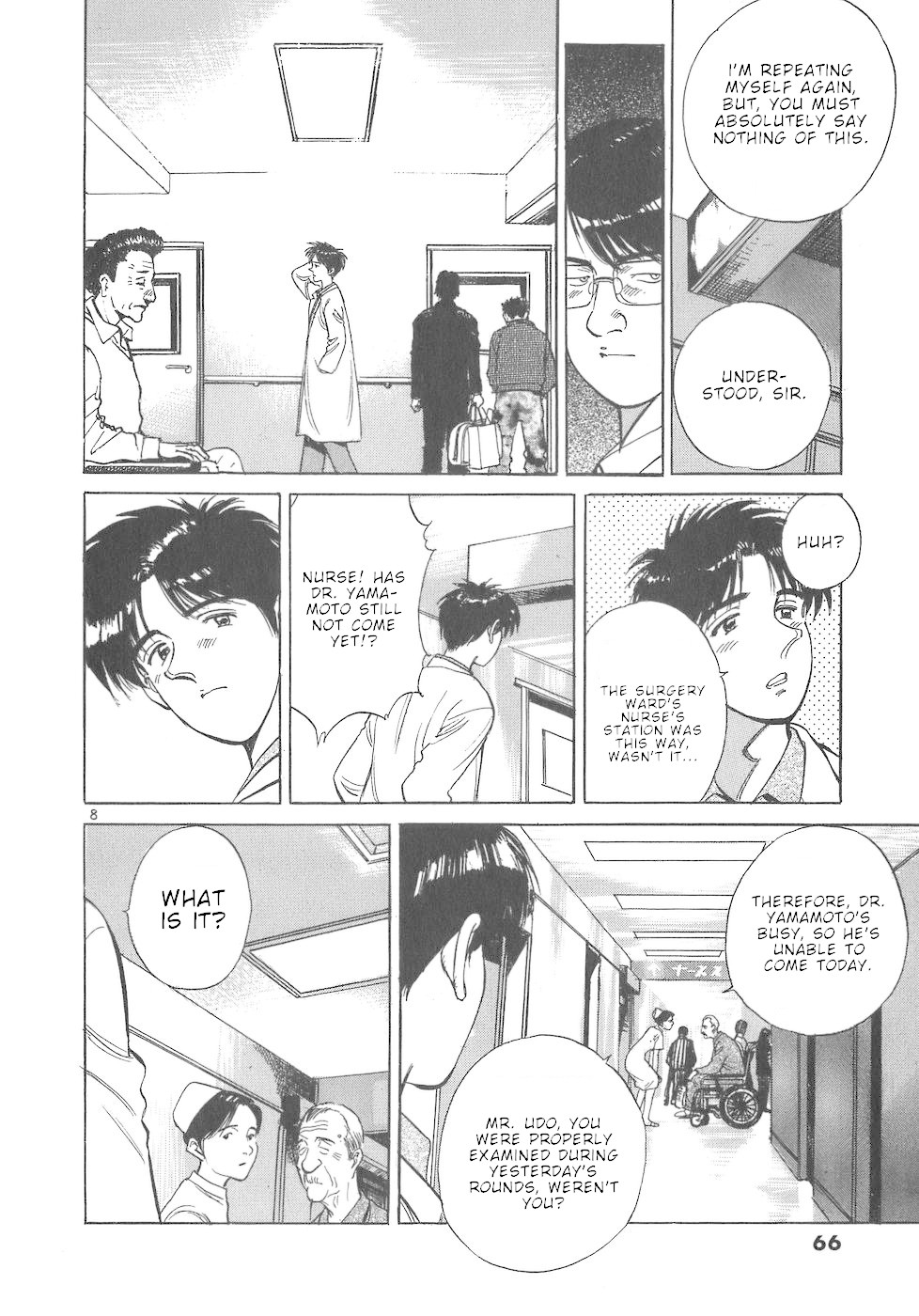 Dr. Koto Shinryoujo Chapter 37 page 8 - Chapter 37: Dr. Koto is Warned