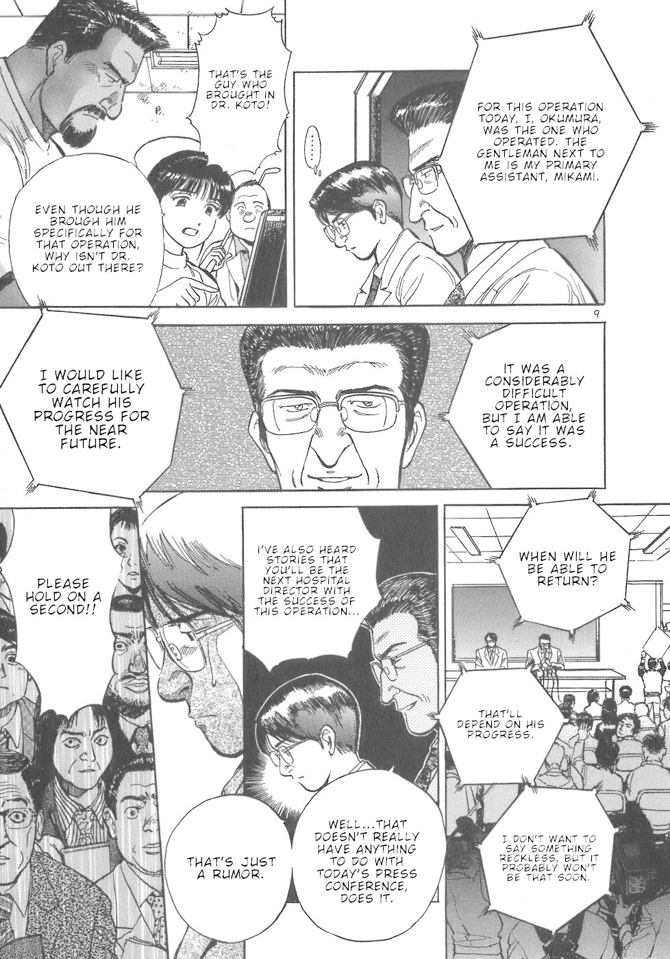 Dr. Koto Shinryoujo Chapter 39 page 9 - Chapter 39: Dr. Koto Advises