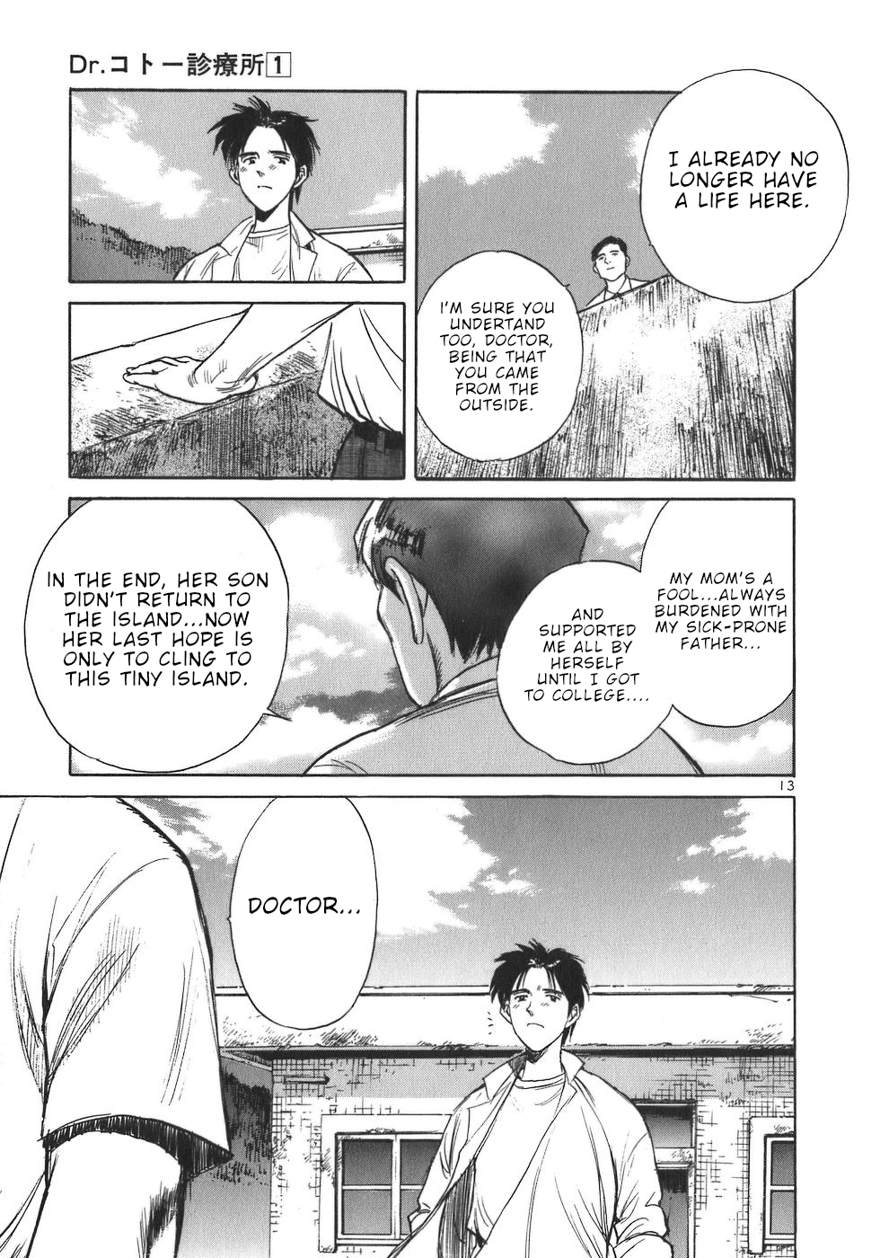 Dr. Koto Shinryoujo Chapter 4 page 13 - Chapter 4: Dr. Koto Performs Dogeza