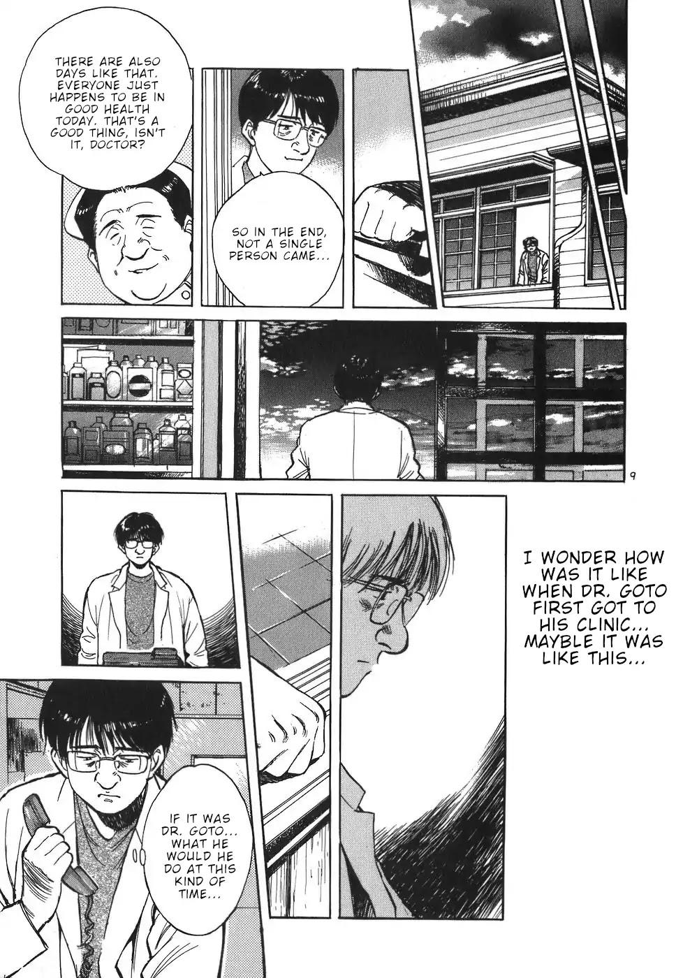 Dr. Koto Shinryoujo Chapter 44 page 9 - Chapter 44: Dr. Koto Encourages
