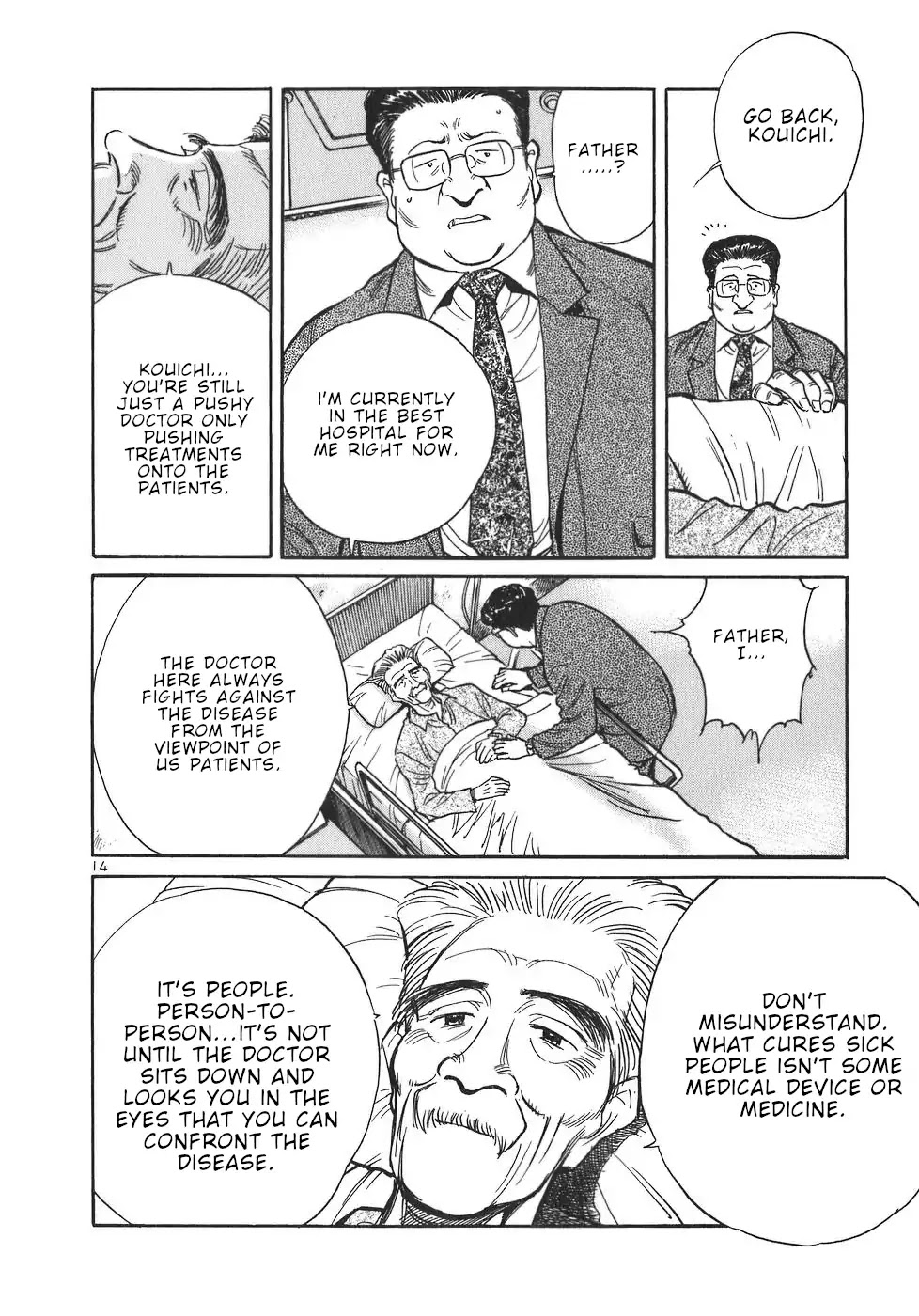 Dr. Koto Shinryoujo Chapter 47 page 14 - Chapter 47: Dr. Koto Decides