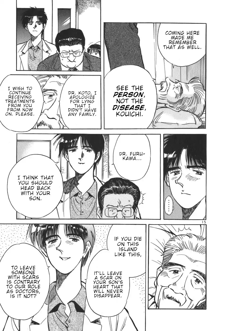Dr. Koto Shinryoujo Chapter 47 page 15 - Chapter 47: Dr. Koto Decides