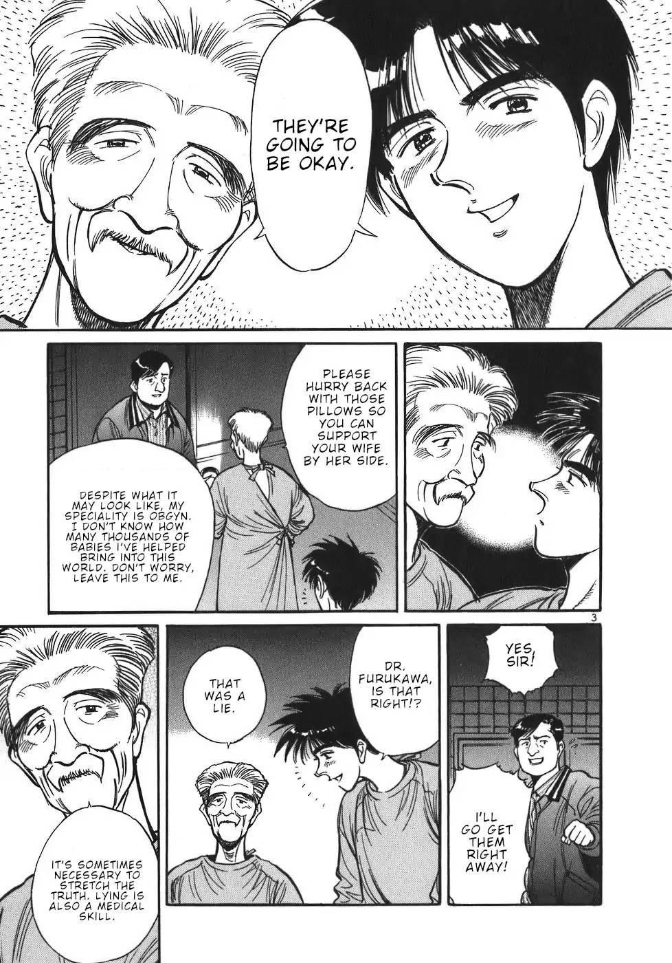 Dr. Koto Shinryoujo Chapter 47 page 3 - Chapter 47: Dr. Koto Decides