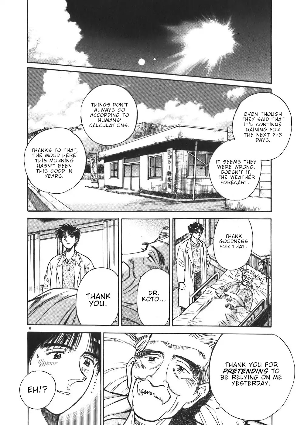 Dr. Koto Shinryoujo Chapter 47 page 8 - Chapter 47: Dr. Koto Decides