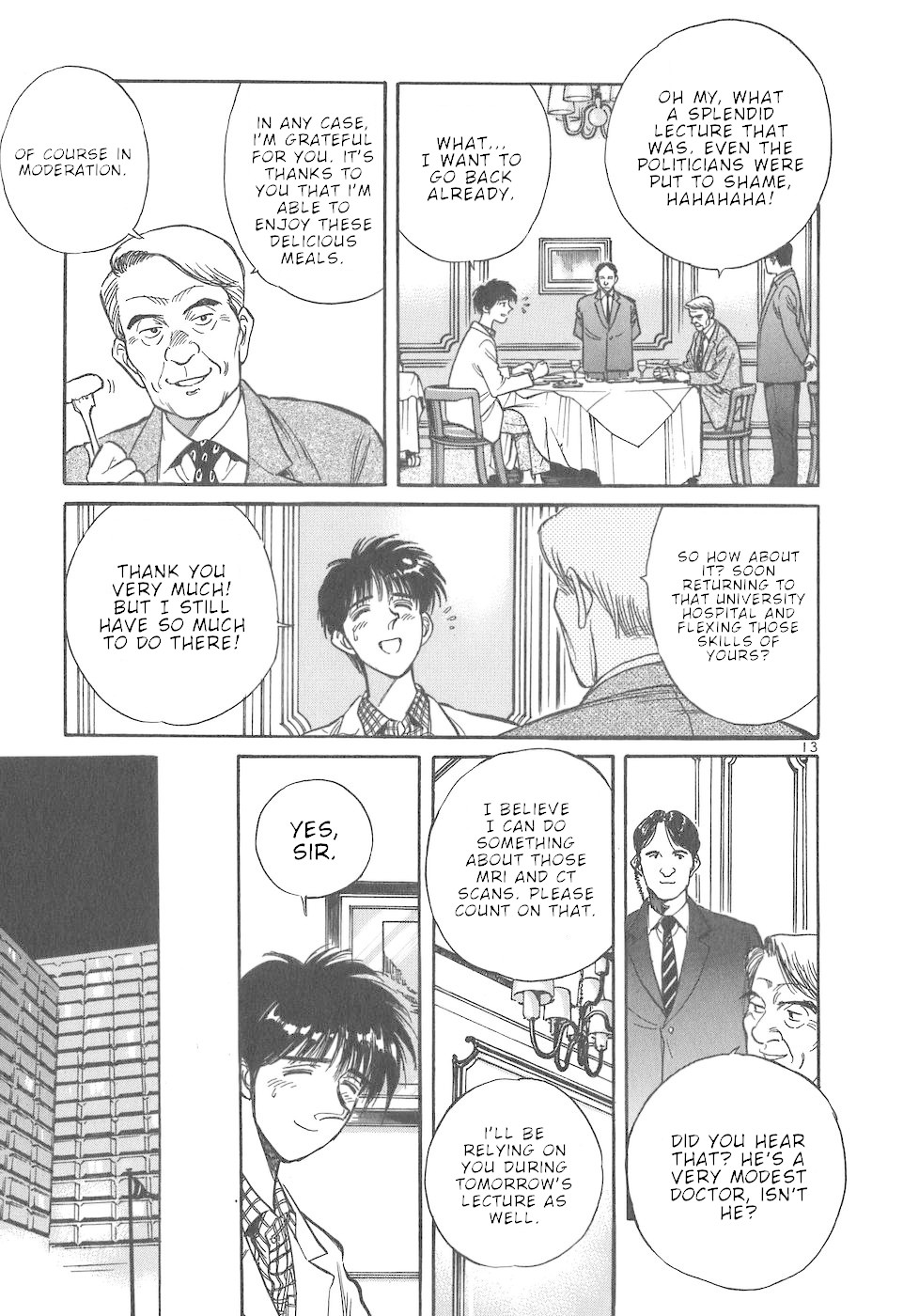 Dr. Koto Shinryoujo Chapter 48 page 13 - Chapter 48: Dr. Koto Departs