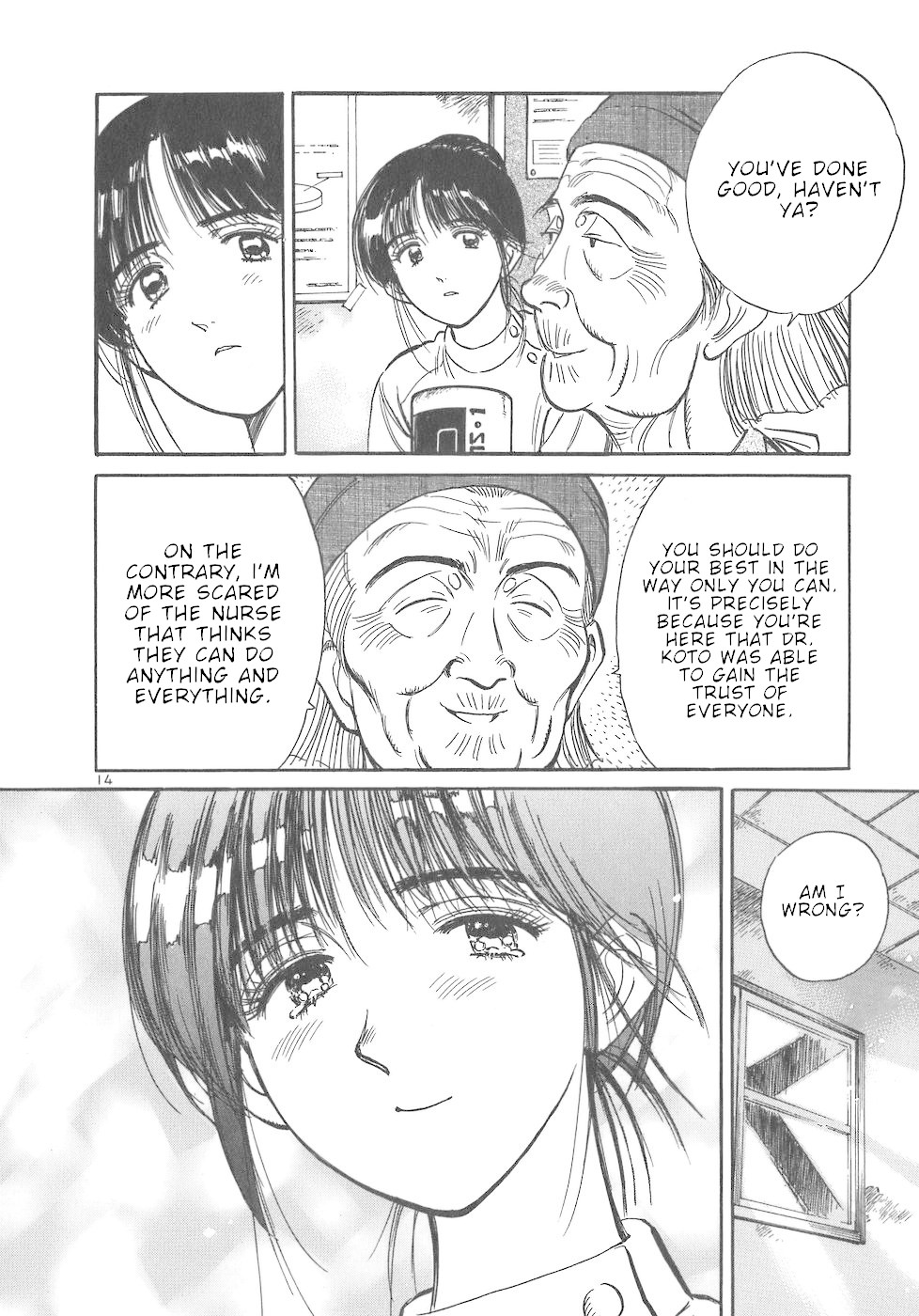 Dr. Koto Shinryoujo Chapter 49 page 14 - Chapter 49: Dr. Koto Rushes