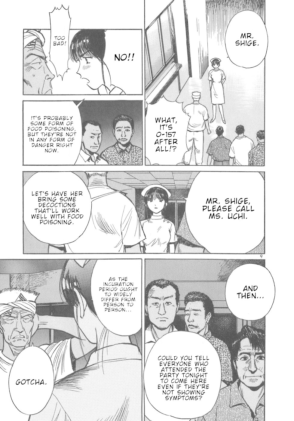 Dr. Koto Shinryoujo Chapter 49 page 9 - Chapter 49: Dr. Koto Rushes