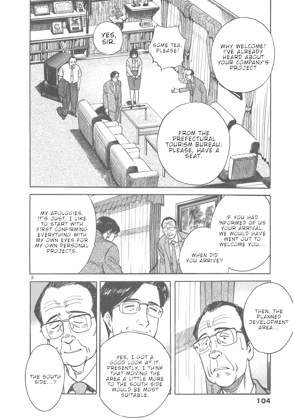 Dr. Koto Shinryoujo Chapter 50 page 8 - Chapter 50: Dr. Koto is Worn Out