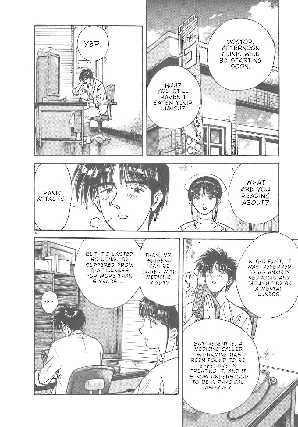 Dr. Koto Shinryoujo Chapter 53 page 8 - Chapter 53: Dr. Koto Studies