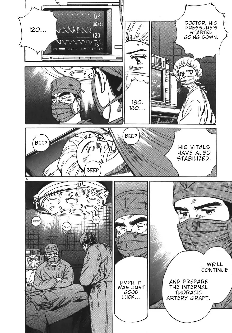 Dr. Koto Shinryoujo Chapter 55 page 4 - Chapter 55: Dr. Koto Carries Through