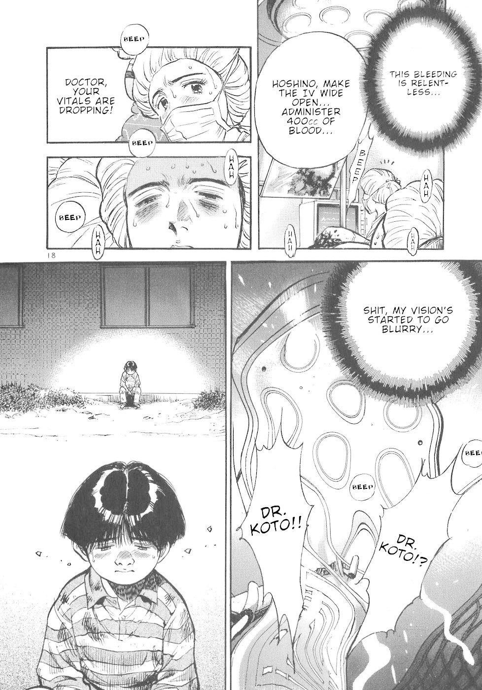 Dr. Koto Shinryoujo Chapter 59 page 18 - Chapter 59: Dr. Koto Loses Consciousness