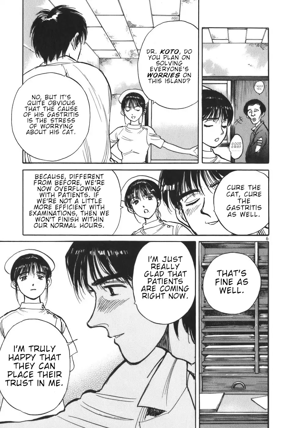 Dr. Koto Shinryoujo Chapter 6 page 6 - Chapter 6: Dr. Koto is Popular