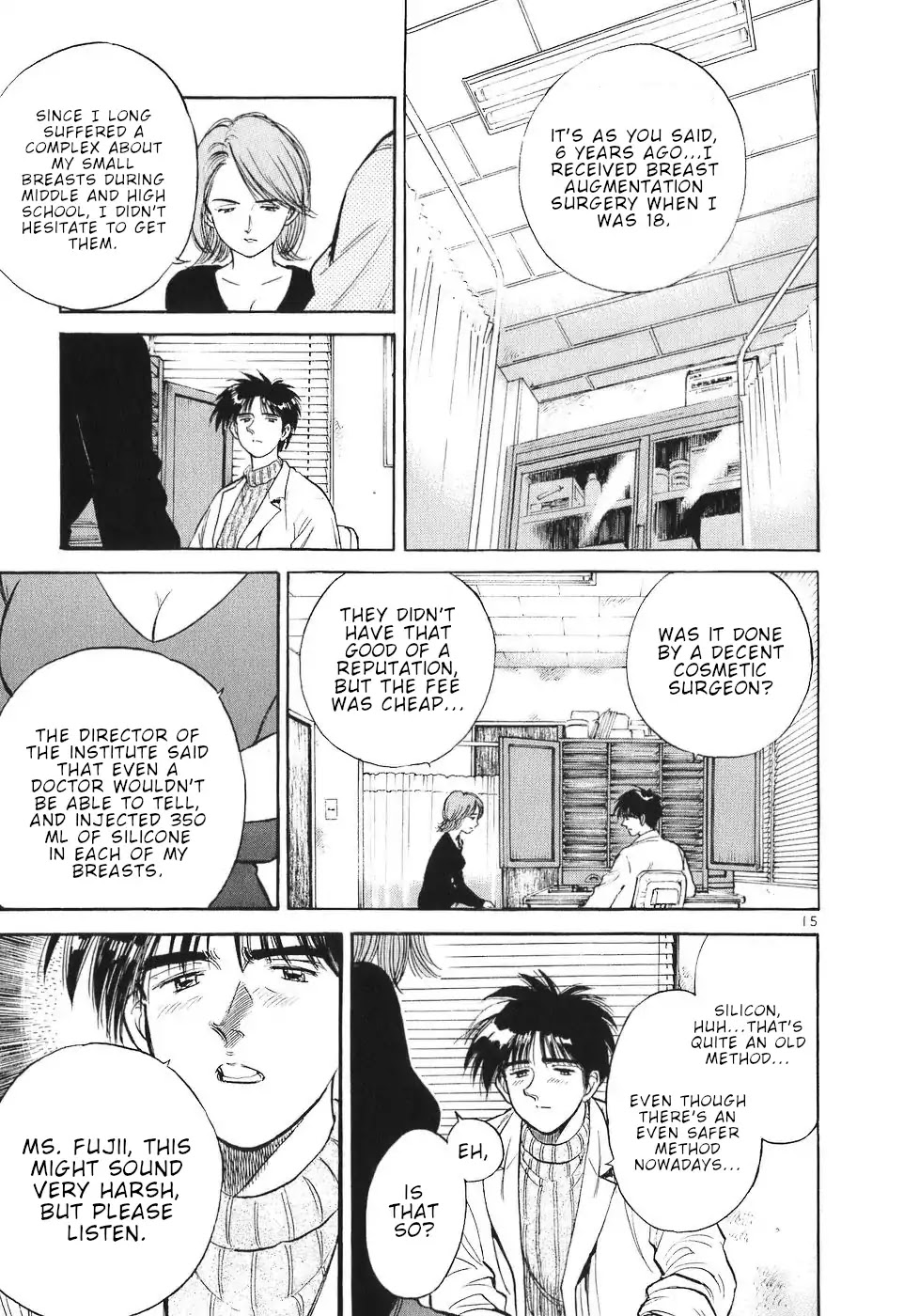 Dr. Koto Shinryoujo Chapter 62 page 15 - Chapter 62: Dr. Koto Sees Through