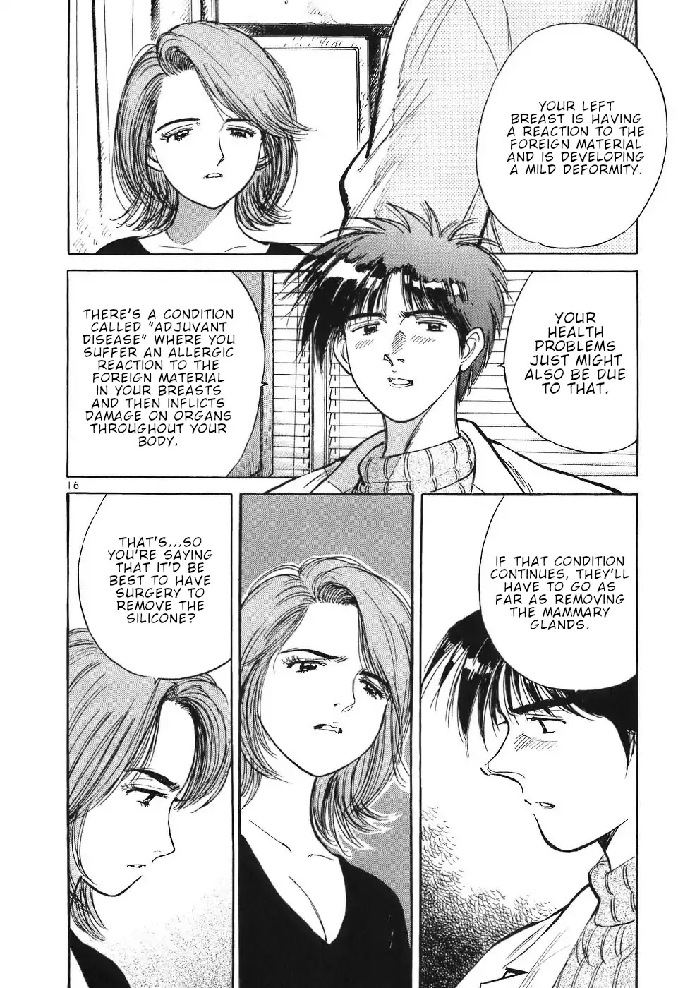 Dr. Koto Shinryoujo Chapter 62 page 16 - Chapter 62: Dr. Koto Sees Through