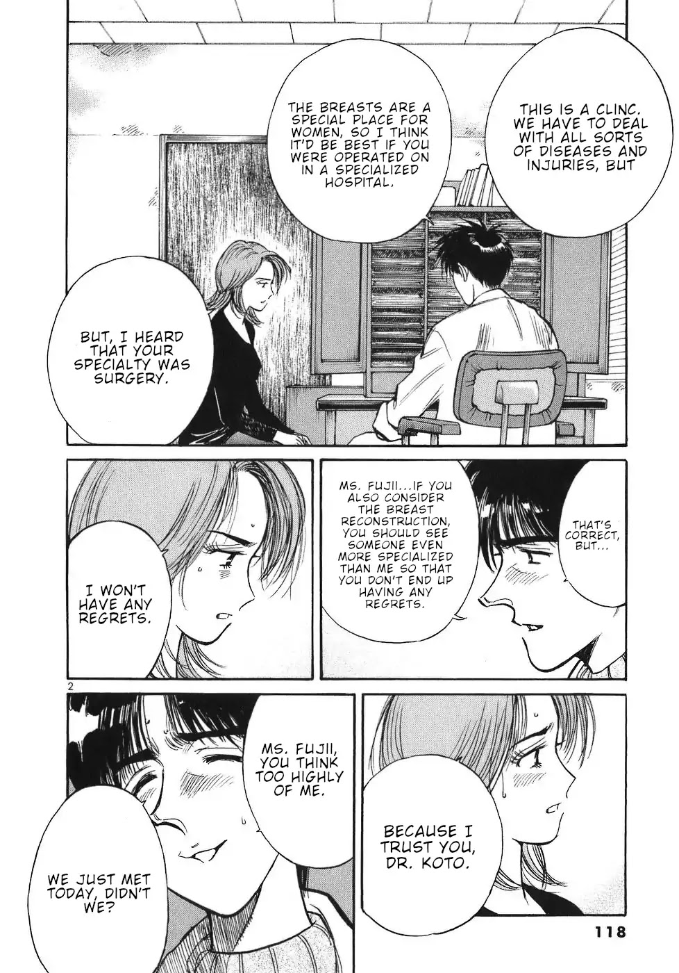 Dr. Koto Shinryoujo Chapter 63 page 2 - Chapter 63: Dr. Koto is Coaxed