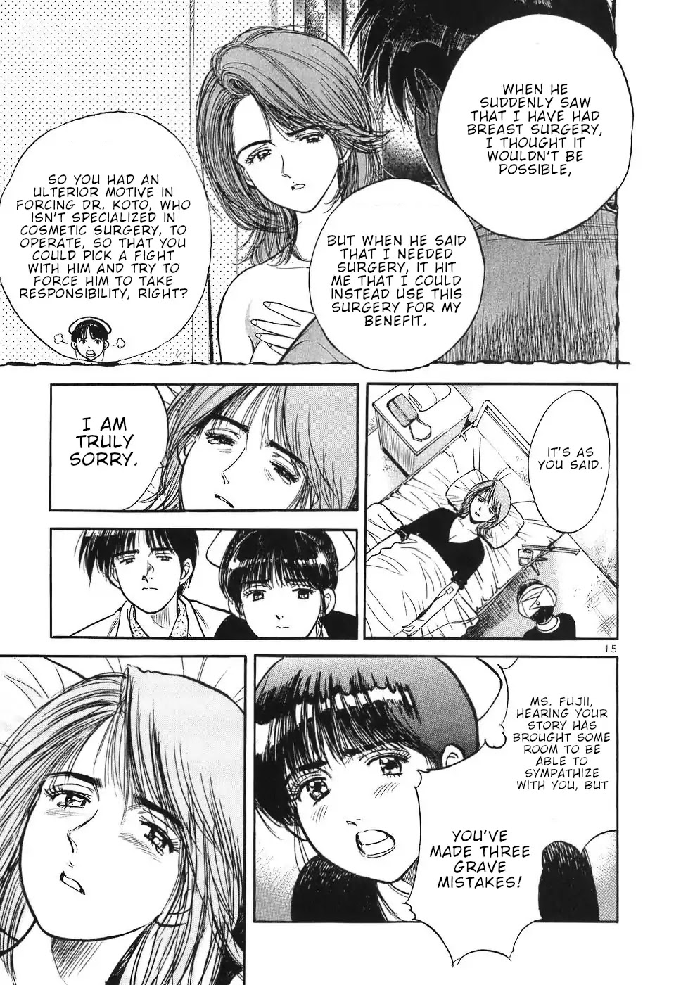 Dr. Koto Shinryoujo Chapter 64 page 15 - Chapter 64: Dr. Koto Explains