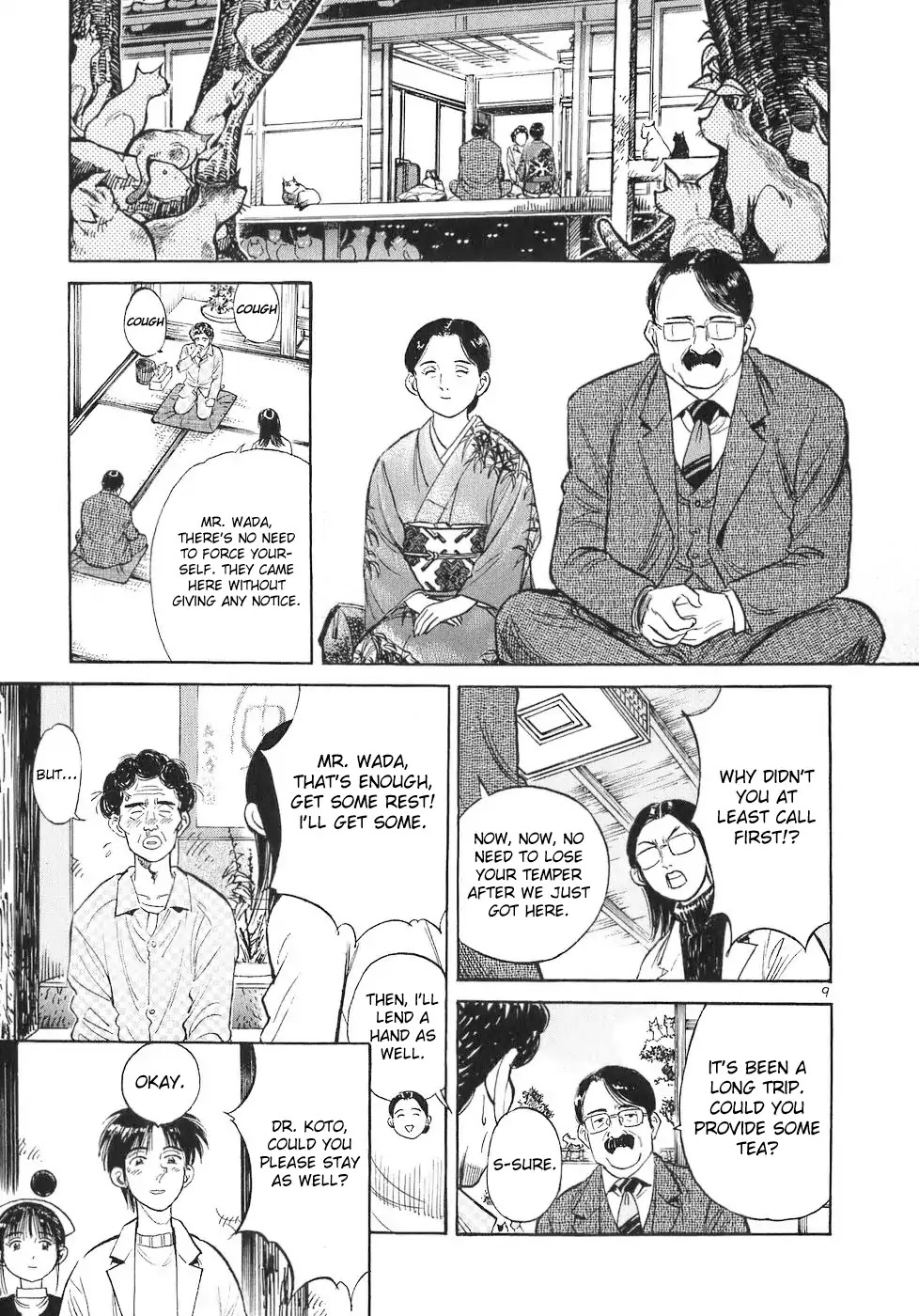 Dr. Koto Shinryoujo Chapter 66 page 9 - Chapter 66: Dr. Koto Becomes Numb