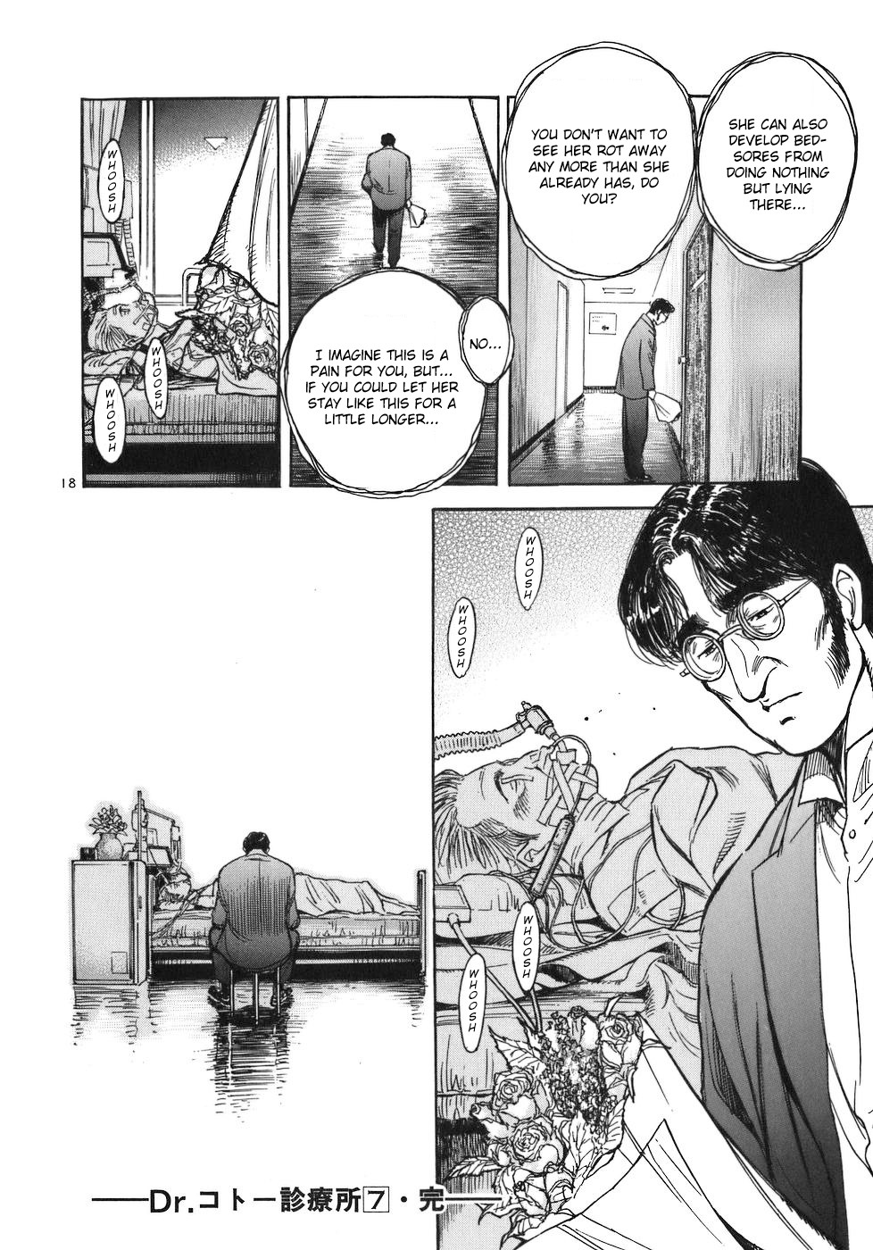 Dr. Koto Shinryoujo Chapter 78 page 18 - Chapter 78: Dr. Koto Questions