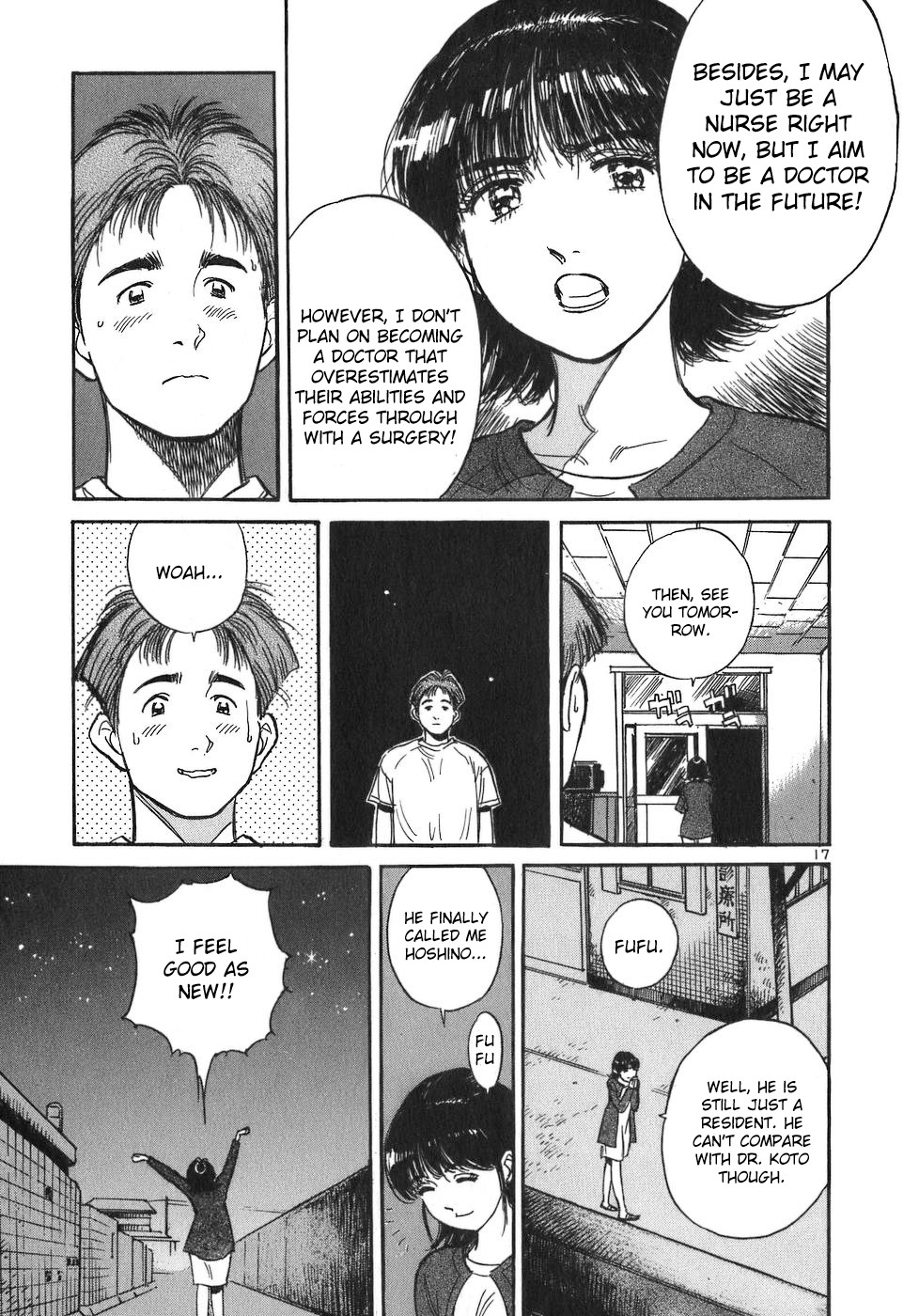 Dr. Koto Shinryoujo Chapter 80 page 17 - Chapter 80: Dr. Koto Calls