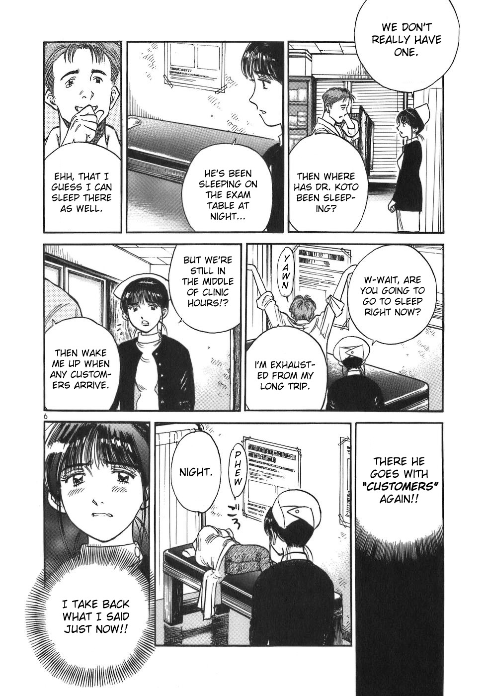 Dr. Koto Shinryoujo Chapter 80 page 6 - Chapter 80: Dr. Koto Calls