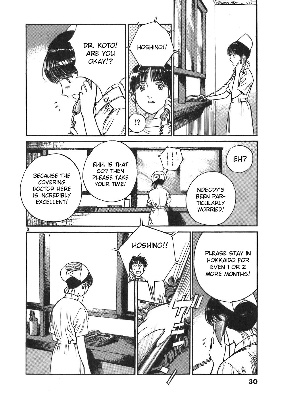 Dr. Koto Shinryoujo Chapter 80 page 8 - Chapter 80: Dr. Koto Calls