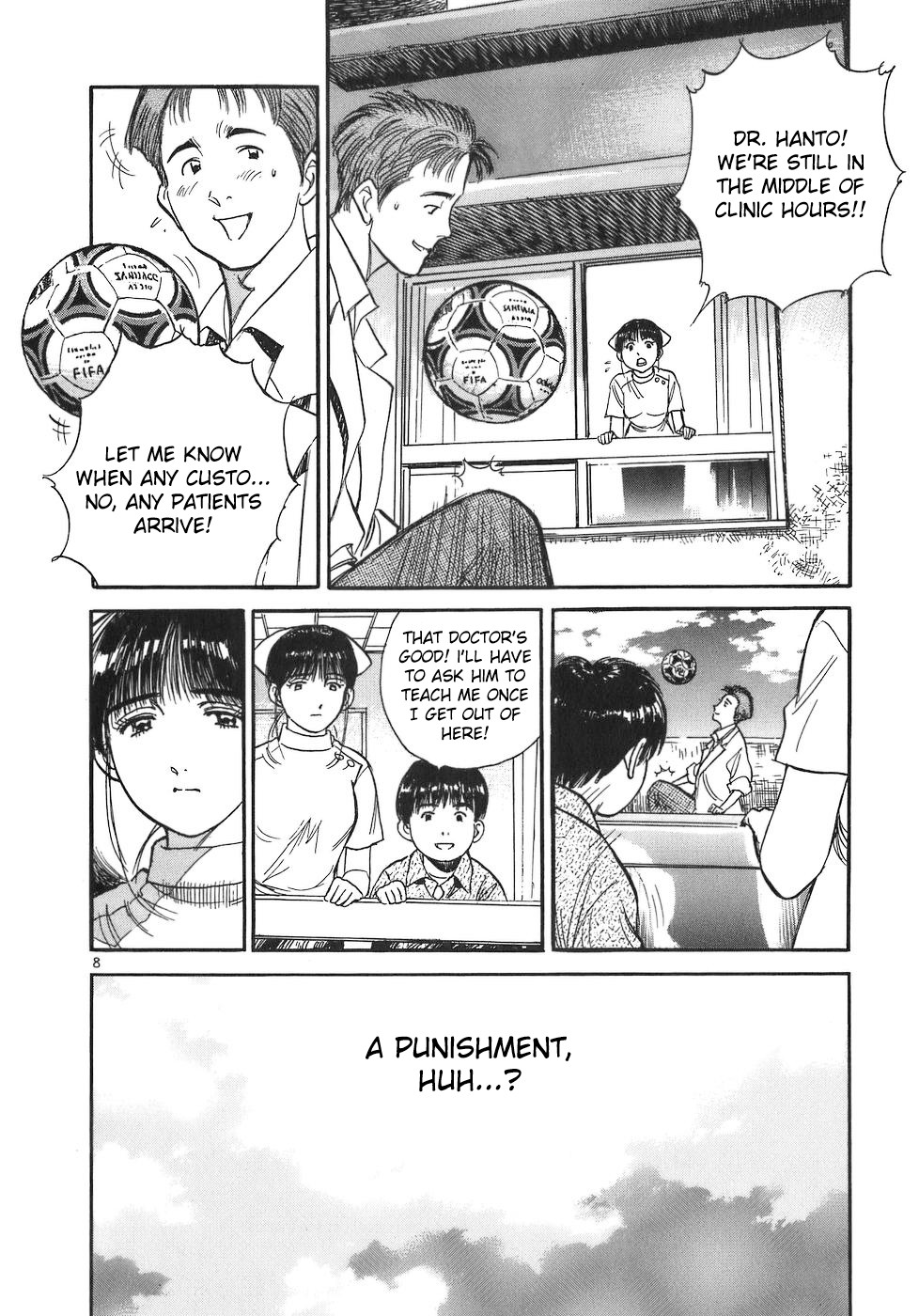 Dr. Koto Shinryoujo Chapter 81 page 8 - Chapter 81: Dr. Koto Returns to the Island