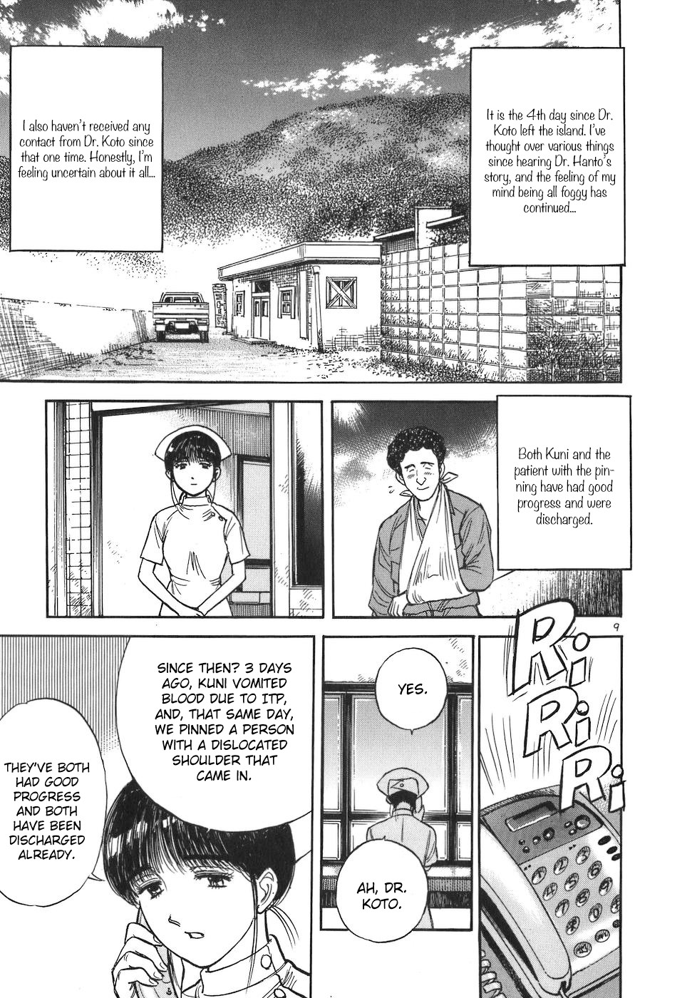 Dr. Koto Shinryoujo Chapter 81 page 9 - Chapter 81: Dr. Koto Returns to the Island