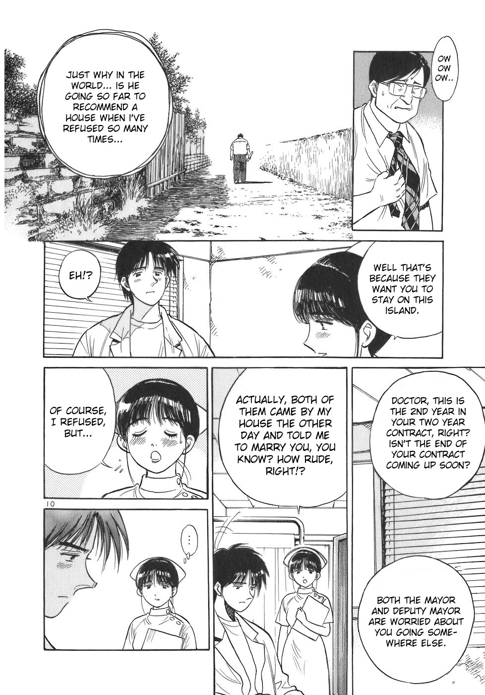 Dr. Koto Shinryoujo Chapter 91 page 10 - Chapter 91: Dr. Koto Feels Down