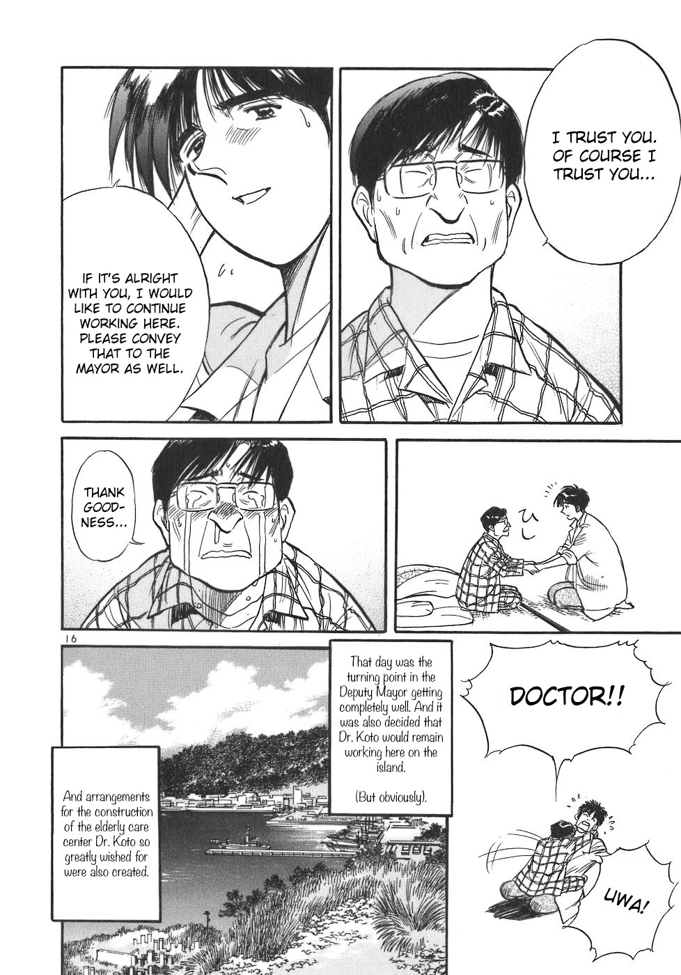 Dr. Koto Shinryoujo Chapter 91 page 16 - Chapter 91: Dr. Koto Feels Down