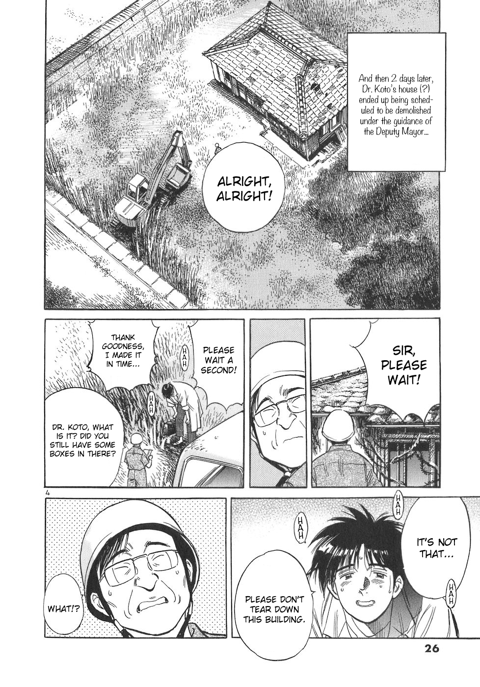 Dr. Koto Shinryoujo Chapter 91 page 4 - Chapter 91: Dr. Koto Feels Down