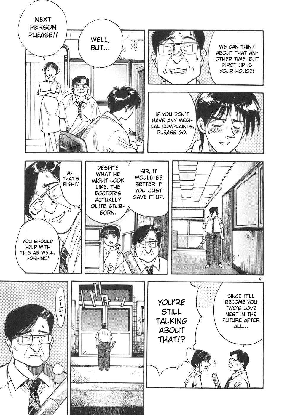 Dr. Koto Shinryoujo Chapter 91 page 9 - Chapter 91: Dr. Koto Feels Down