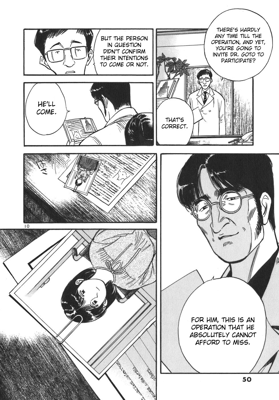 Dr. Koto Shinryoujo Chapter 92 page 10 - Chapter 92: Dr. Koto is Called