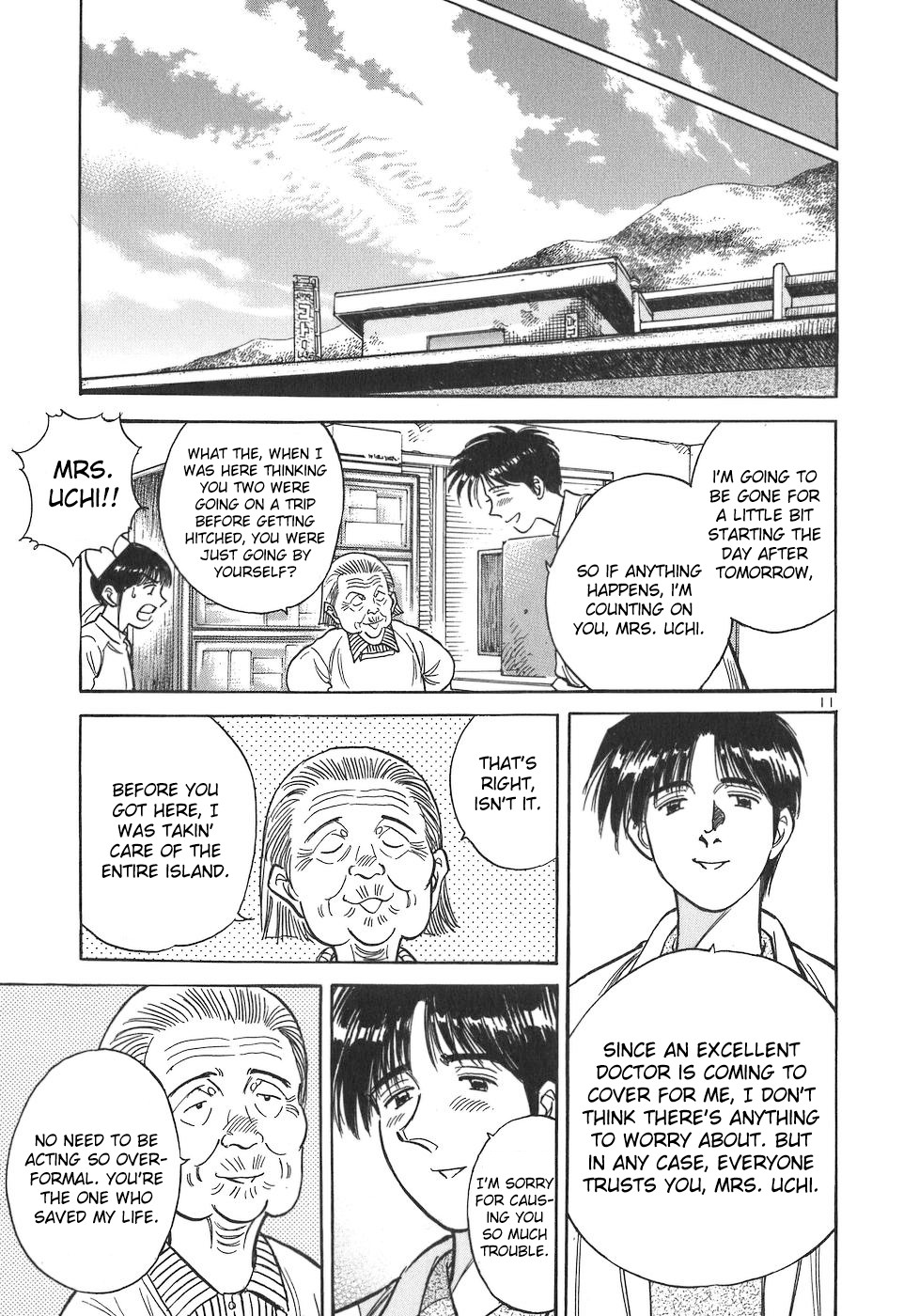 Dr. Koto Shinryoujo Chapter 92 page 11 - Chapter 92: Dr. Koto is Called