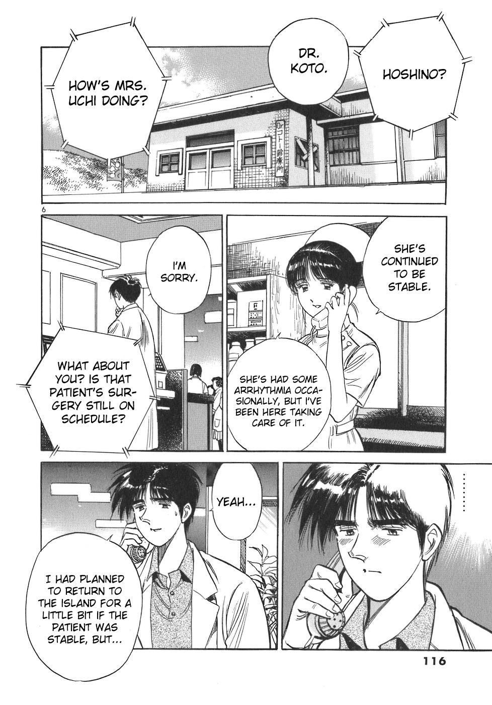 Dr. Koto Shinryoujo Chapter 96 page 6 - Chapter 96: Dr. Koto Lashes Out