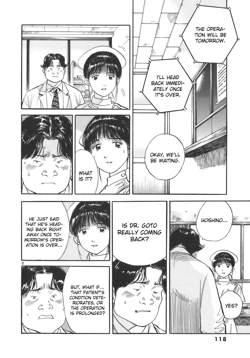 Dr. Koto Shinryoujo Chapter 96 page 8 - Chapter 96: Dr. Koto Lashes Out