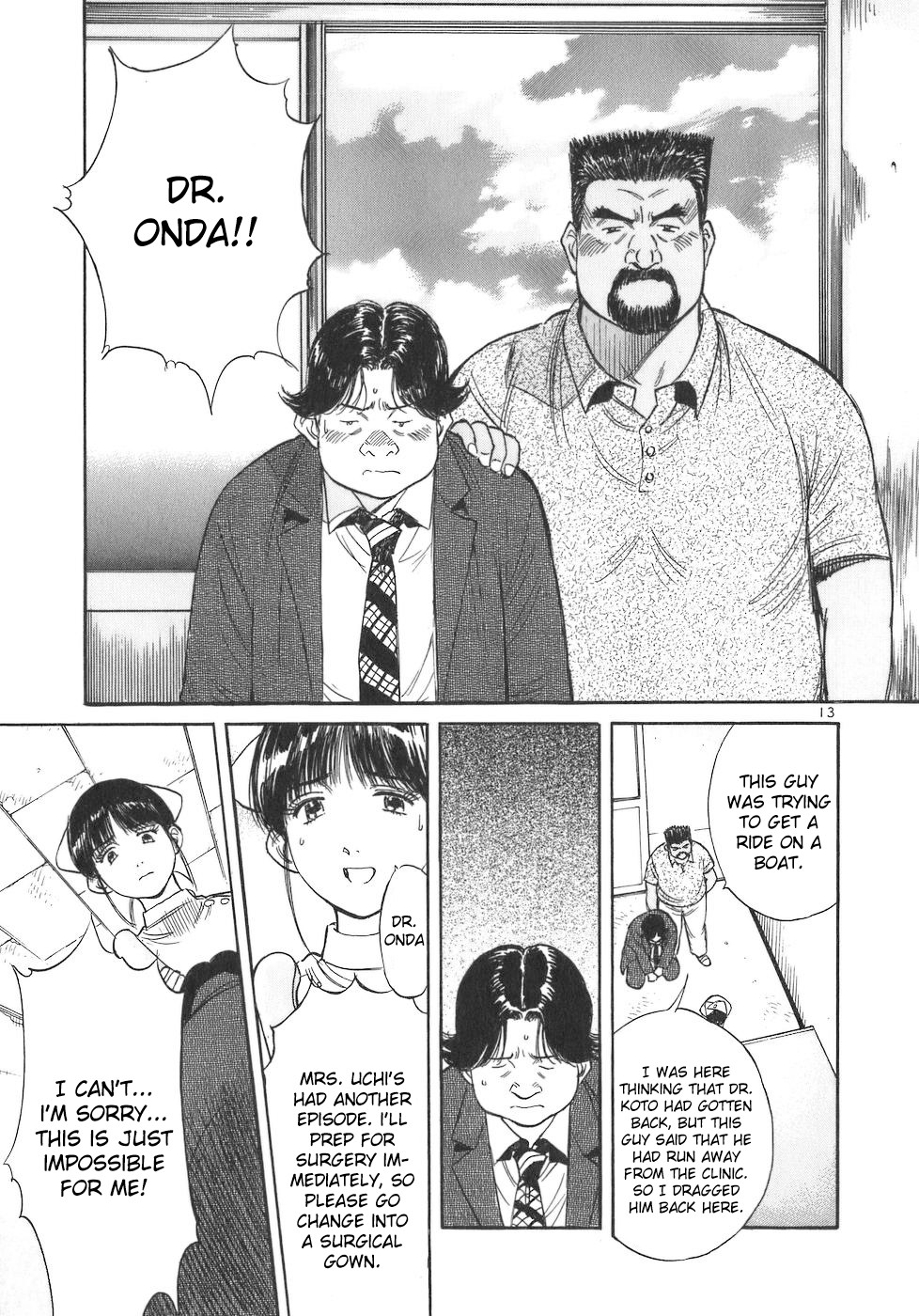 Dr. Koto Shinryoujo Chapter 97 page 13 - Chapter 97: Dr. Koto Scolds